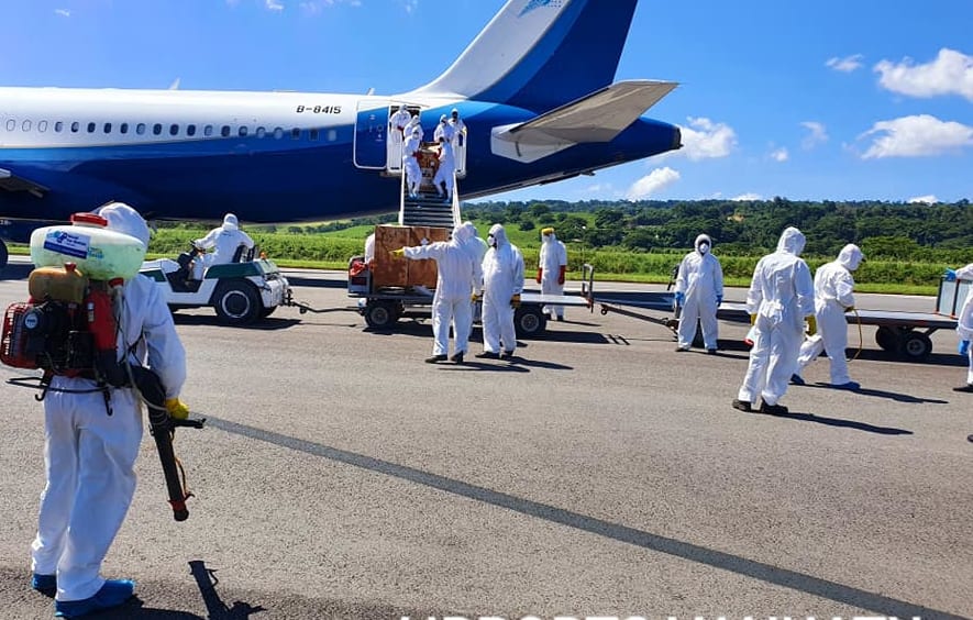 Strict Covid-19 prevention protocols are in place for incoming cargo in Vanuatu. April 2020