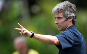 Auckland City coach Ramon Tribulietx.