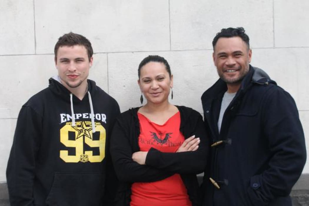 The cast of Aroha's play.