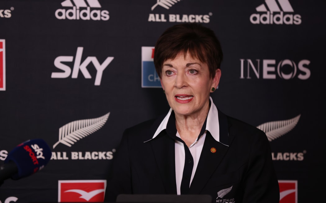Prezydent Nowej Zelandii w dziedzinie rugby Dame Patsy Reddy.