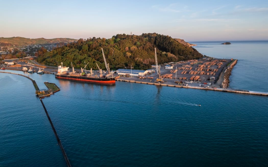 Gisborne’s Eastland Port is celebrating the arrival of a new container handler to move cargo at the port for loading onto ships.