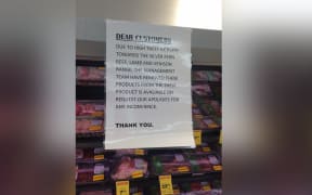 The Countdown supermarket at Sylvia Park temporarily removed Silver Ferns Farms meat from shelves due to high theft of the product.