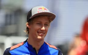 NZ F1 driver Brendon Hartley.