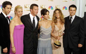 Cast members from "Friends,"
