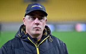 Coach Clark Laidlaw of the Hurricanes