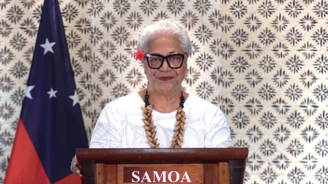 Hon. Fiame Naomi Mata’afa, Prime Minister of Samoa