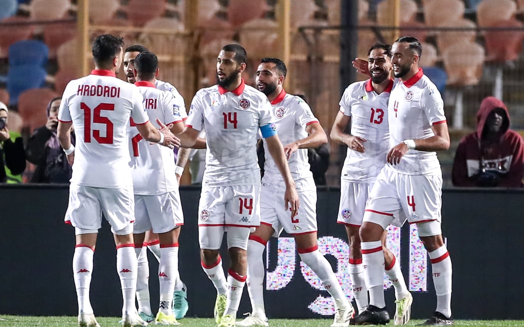 Players of Tunisia.