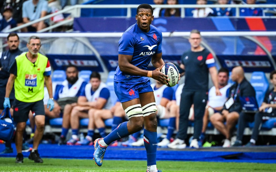 Cameron Woki  of France during the Summer Nations Series 2023, rugby union match between France and Australia on 27 August 2023 at Stade de France in Saint-Denis near Paris, France.