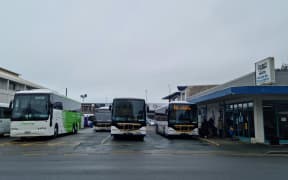 The Nelson Bus station on Bridge St which is set to become an inner city playground or a housing development after it was bought by the Nelson City Council for $2.9m.