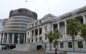 The outside of Parliament