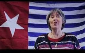 West Papua advocate Catherine Delahunty