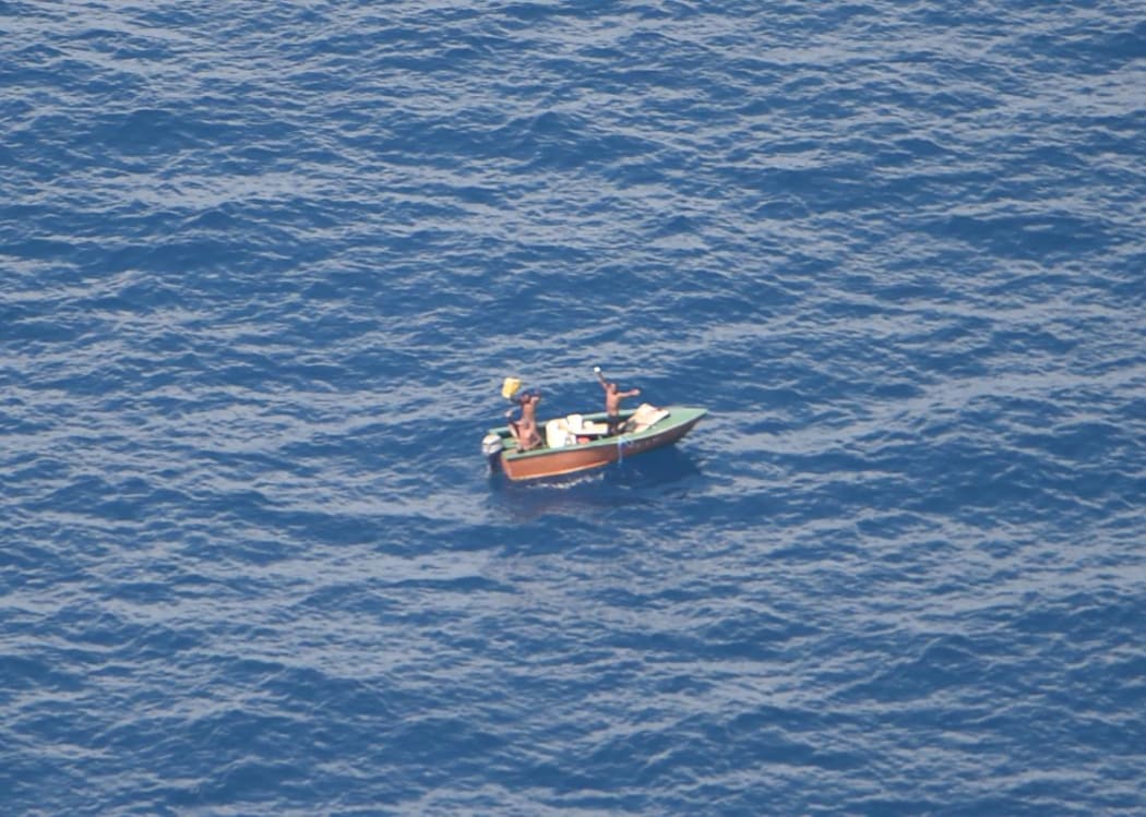 Kiribati fishermen found by NZ Orion