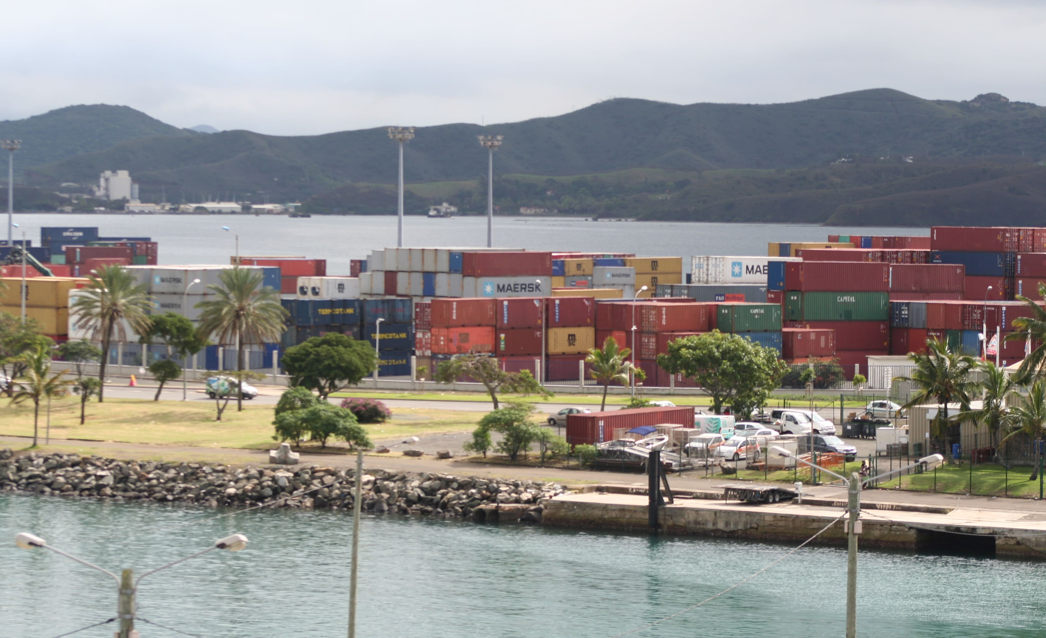 Noumea port, New Caledonia.