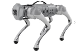 One of Unitree Robotics' Go1 robot dogs.
