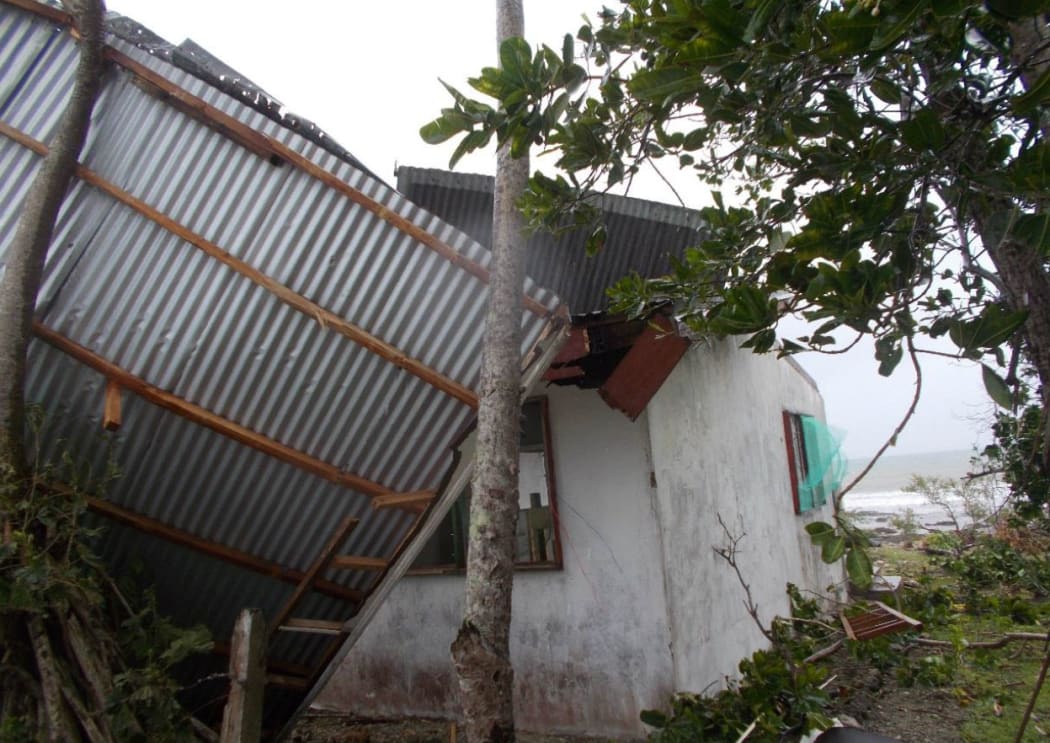 Vanuatu damage - Cyclone Hola