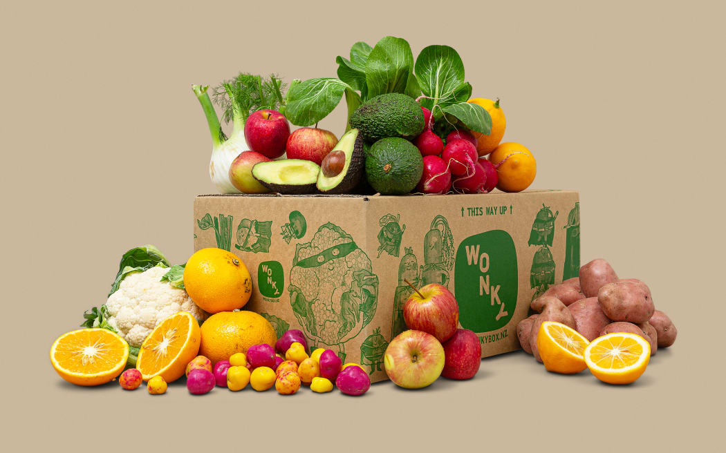 Wonky Box began two years ago offering fresh produce delivery.