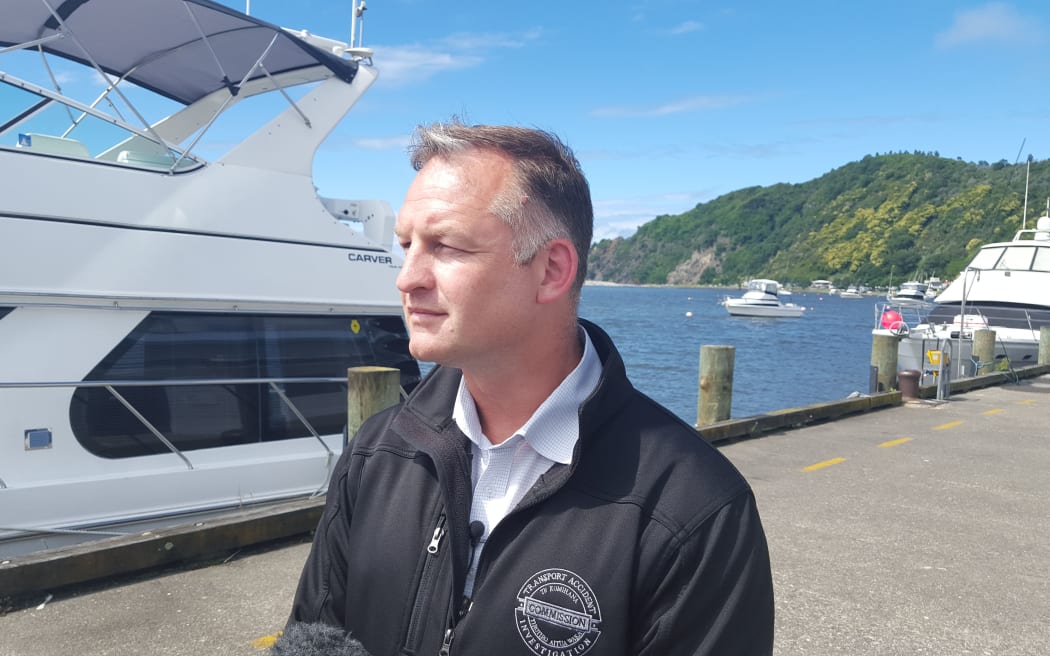 Transport Accident Investigation Commission (TAIC) investigaor Rob Thompson.