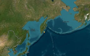 The magnitude 8 earthquake struck 74 kilometres deep off the eastern coast of Russia.