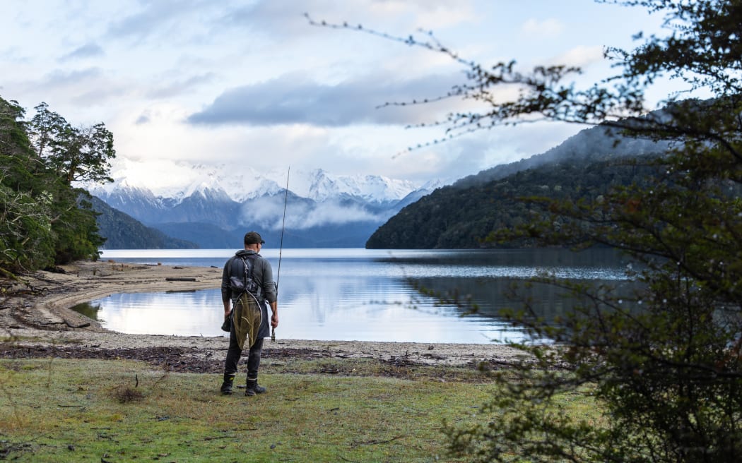 Victor Tindale, photographed in Fiordland National Park