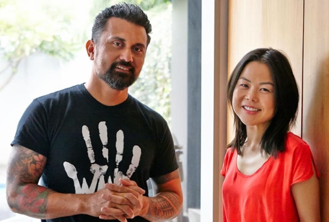 Chef Michael Meredith with Lisa King