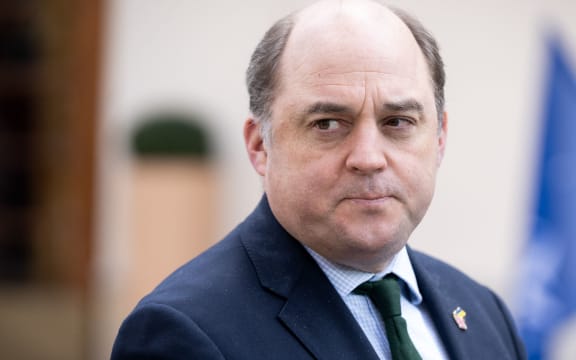 UK politician Ben Wallace who is among contenders to replace Boris Johnson as Conservative Party leader