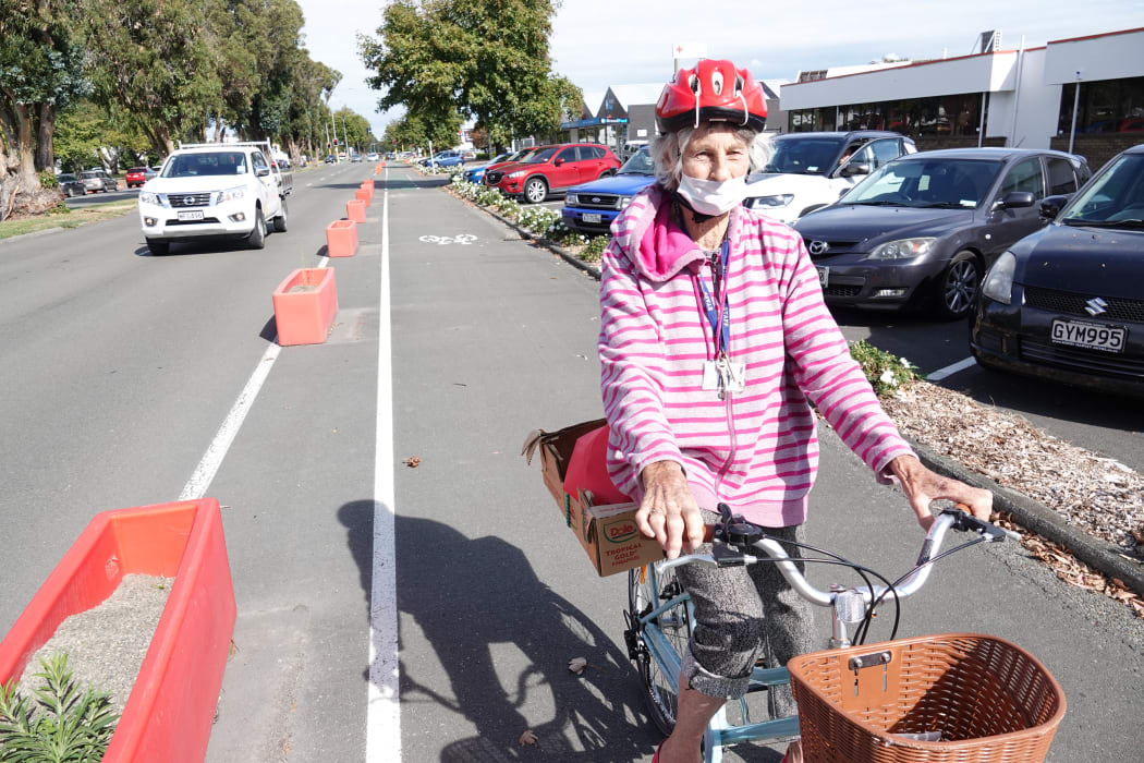 Colleen O’Byrne says the cycleway is a blessing.