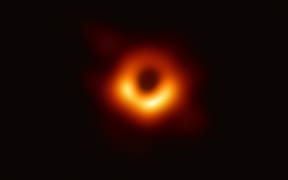 This European Southern Observatory picture is the first photograph of a black hole.