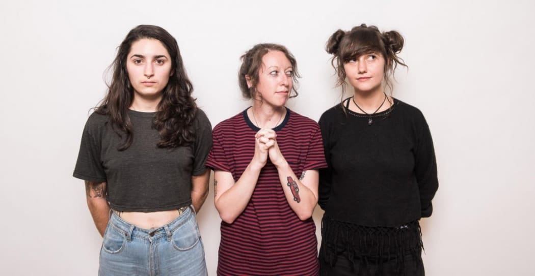 Camp Cope (l-r Georgia Maq, Sarah Thompson, Kelly-Dawn Helmrich)