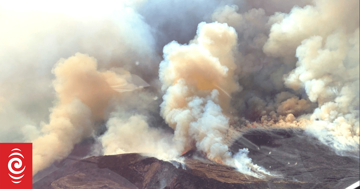 Smoke warning as Tongariro fire grows