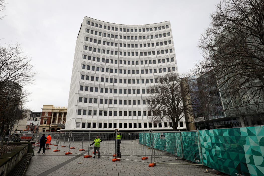 The Distinction Christchurch Hotel is being used as a one of the isolation facilities.