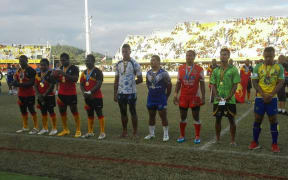 The team of the Pacific Games rugby league tournament was dominated by Papua New Guinea players.