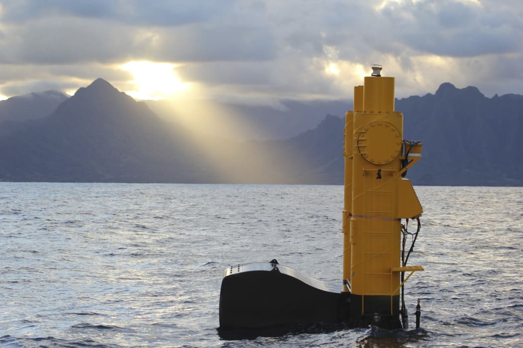 Azura at Wave Energy Test Site (WETS) near Kaneohe Bay, Oahu, Hawai’i.