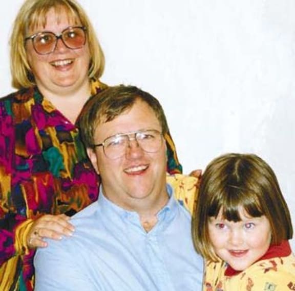 Christine, Mark and Amber Lundy.