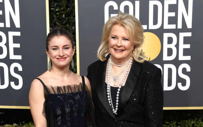 Chloe Malle (L) and Candice Bergen attend the 76th Annual Golden Globe Awards at The Beverly Hilton Hotel on January 6, 2019 in Beverly Hills, California. Frazer Harrison/Getty Images