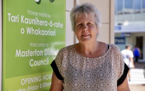 Mayor of Masterton Lyn Patterson. Masterton reached 33 degrees, prompting children still on school holidays to take shelter at home or the pool.