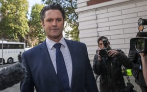 Former New Zealand cricketer Chris Cairns arrives at The City of Westminster Magistrates Court.