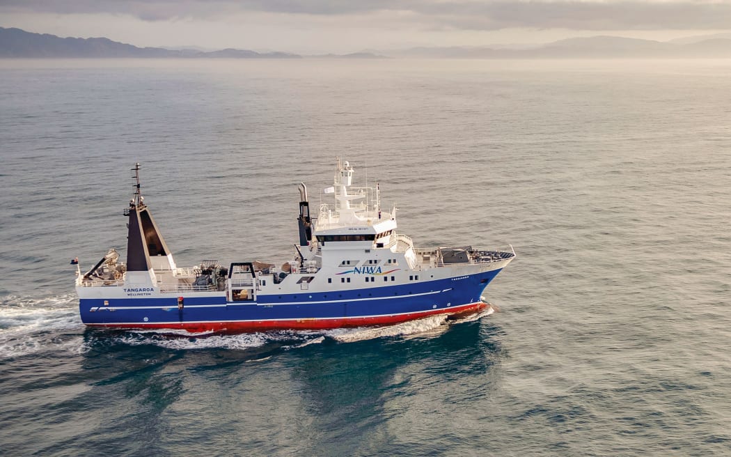 NIWA's research vessel Tangaroa