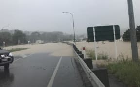 State Highway 1 flooding