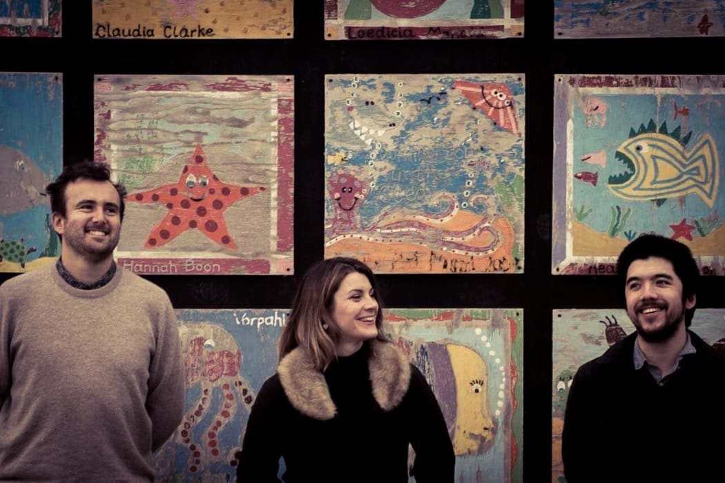 Monique Aiken, Ryan Fisherman and Chris William, who are St Martins