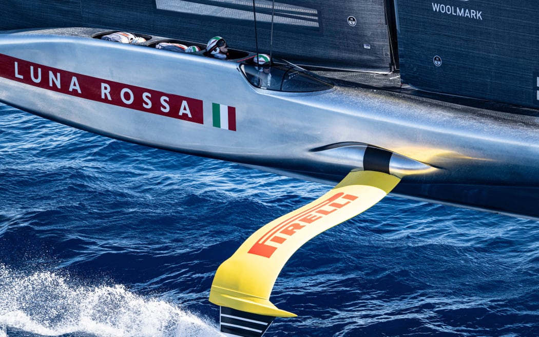 September 14, 2024. Louis Vuitton Cup, Semi Finals Race Day 1. LUNA ROSSA PRADA PIRELLI TEAM
Photo credit: America's Cup Media.
Rights free image for editorial news use only # NO AGENTS #