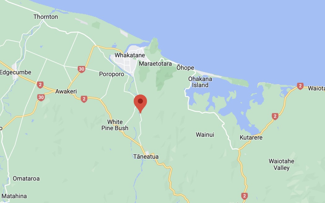 Google map Bay of Plenty