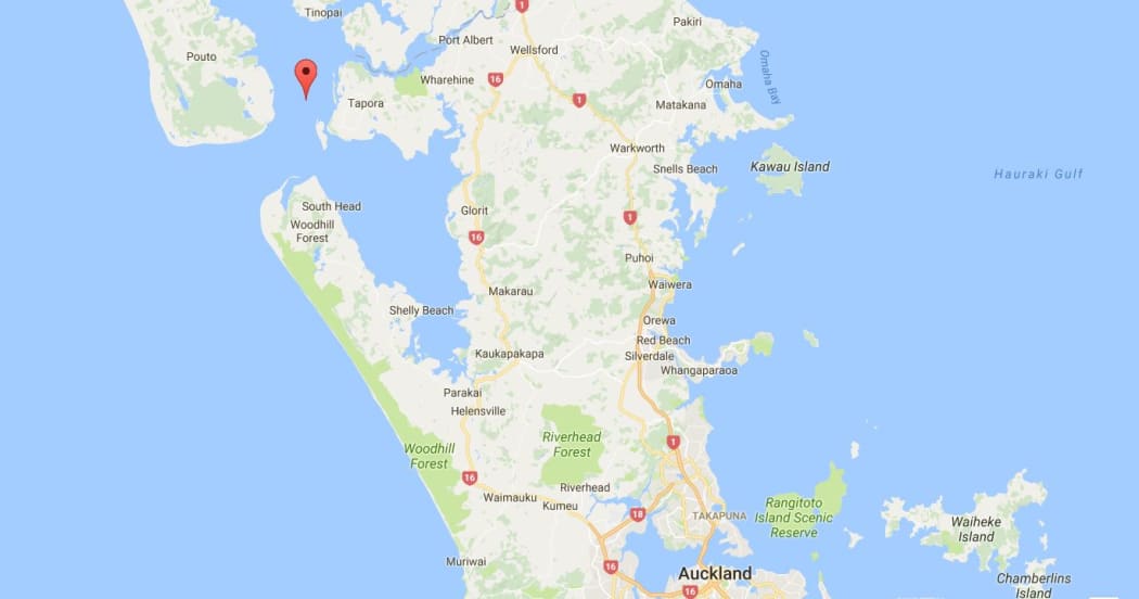 Kaipara Harbour map