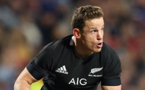 All Black halfback Brad Weber.