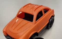 Gisborne wholesaler Allen Trading Company has been fined for selling toy cars, like the one pictured here, which were found to be a choke hazard to young children because the wheels could easily come off.