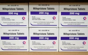 Boxes of the drug mifepristone sit on a shelf at the West Alabama Women's Center in Tuscaloosa, Alabama, on 16 March, 2022. The US Supreme Court on Thursday, 13 June, 2024, unanimously preserved access to the medication that was used in nearly two-thirds of all abortions in the US last year, in the court's first abortion decision since conservative justices overturned Roe v. Wade two years ago.