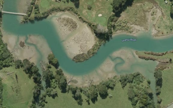 A section of the Urenui River.