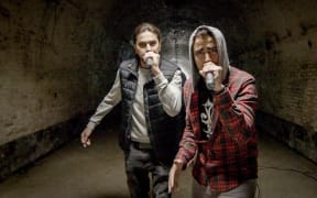Syria's Refugees of Rap, two of the many performers featured in No Man's Land by John Psathas