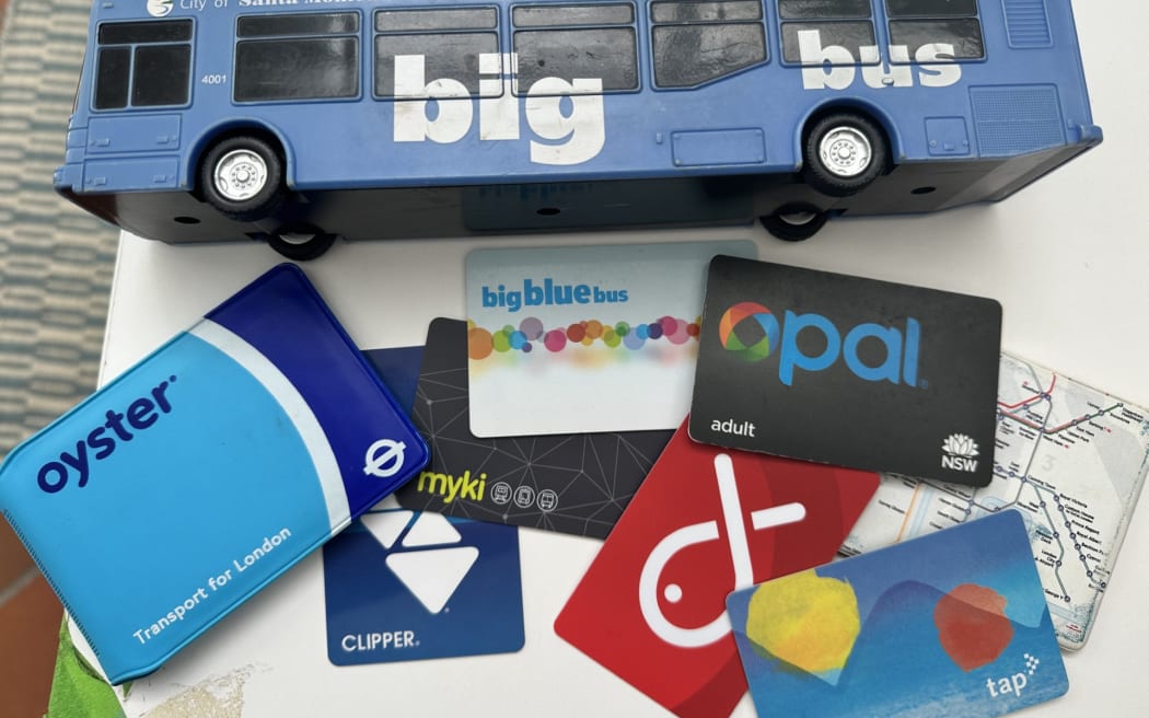 selection of bus tickets