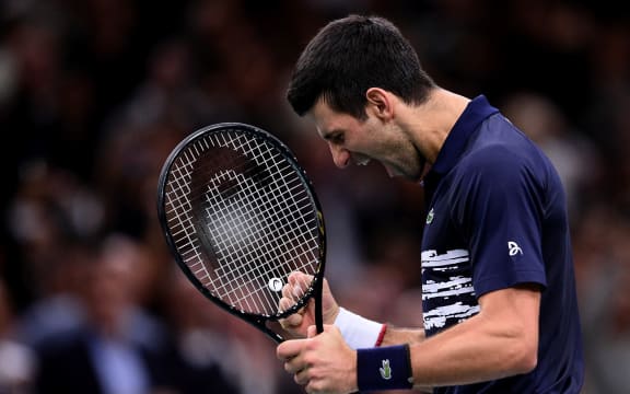 Joy of Novak Djokovic