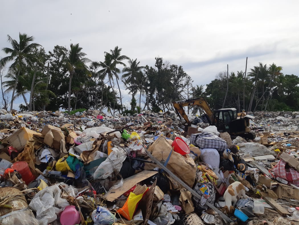 Rubbish in  Tuvalu
